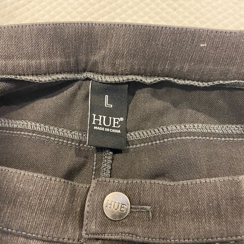 Grey stretch pants
